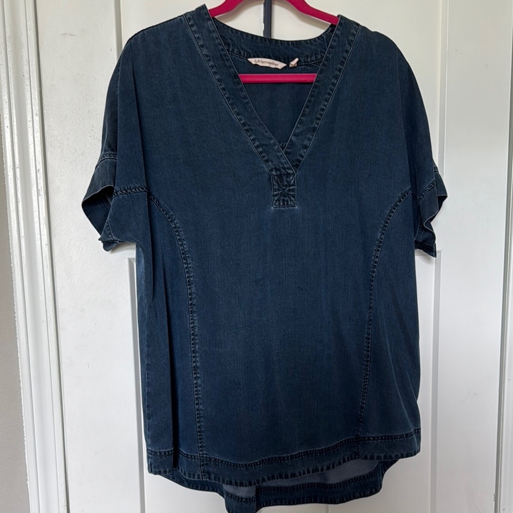 Soft Surroundings Relaxed Black T-Shirt